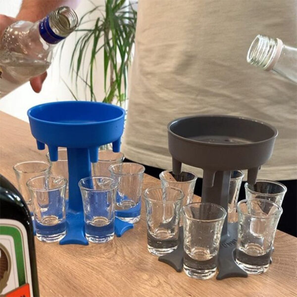6 Shot Glass Drink Dispenser - Shot Buddy